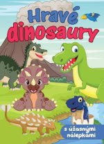 Hravé dinosaury s úžasnými nálepkami