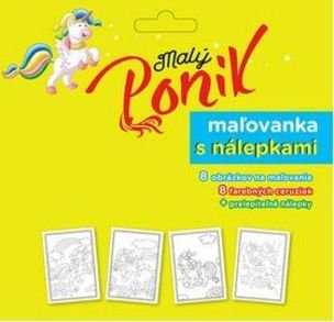 Malý poník - maľovanka s nálepkami 