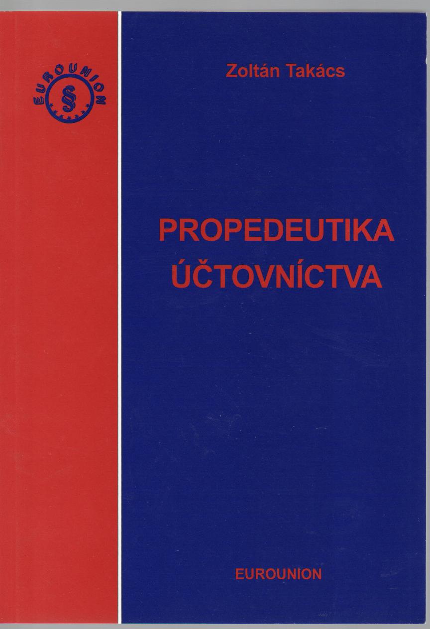 Propedeutika účtovníctva 