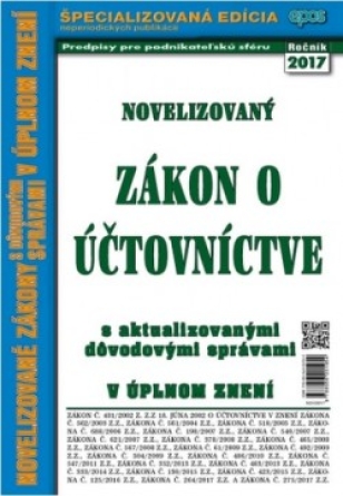 Novelizovaný Zákon o účtovníctve (2017) 20/17