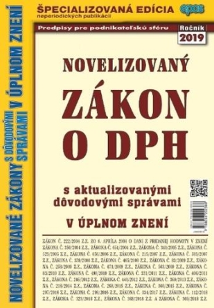 Novelizovaný Zákon o DPH (2019) 3/19